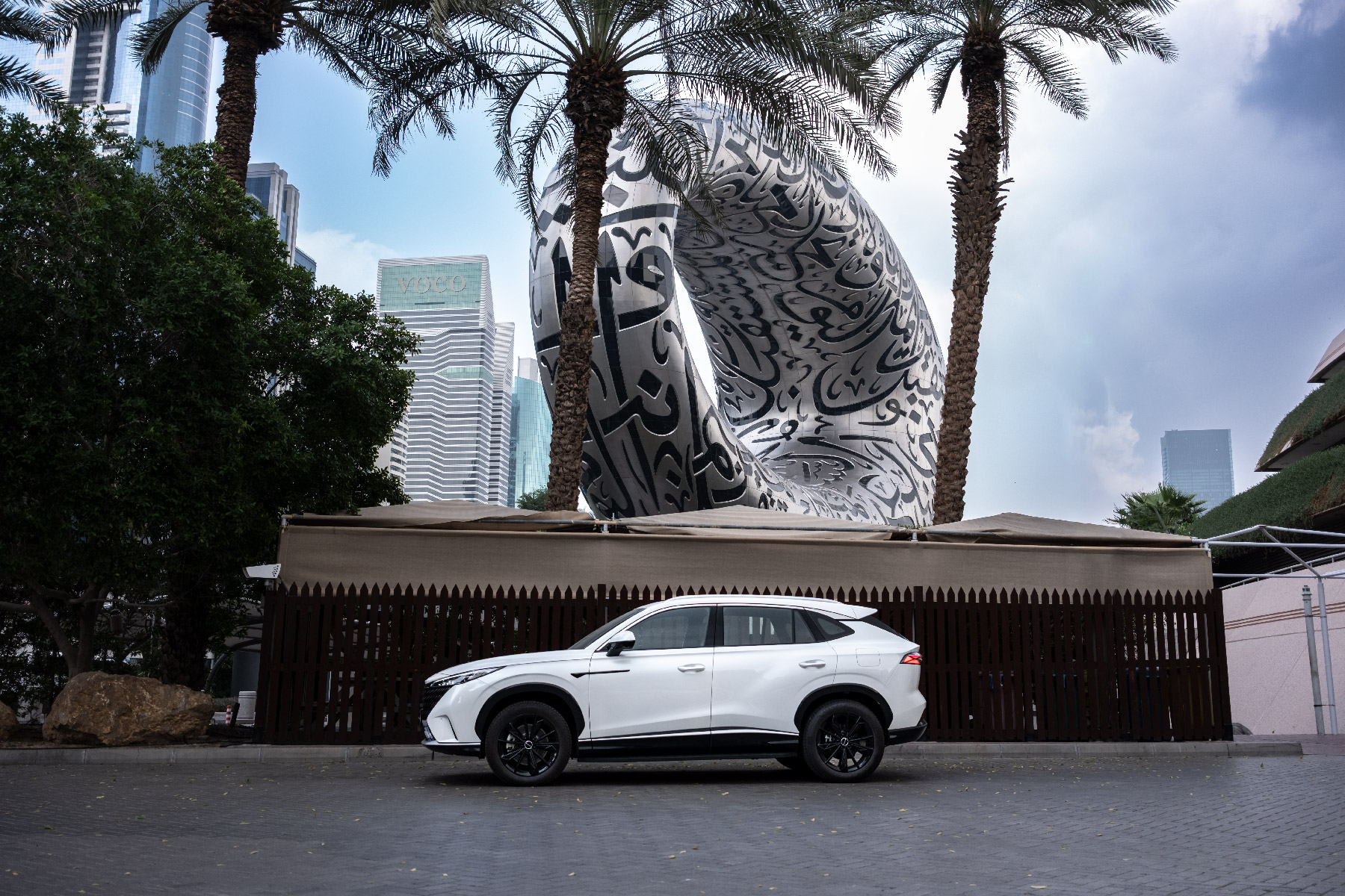ROEWE D5X at Museum of the Future, Dubai